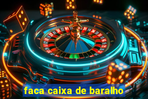 faca caixa de baralho